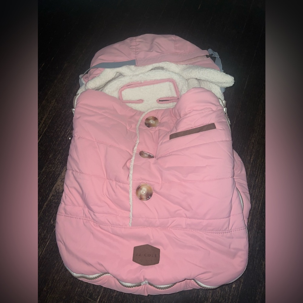 Winter stroller insert.